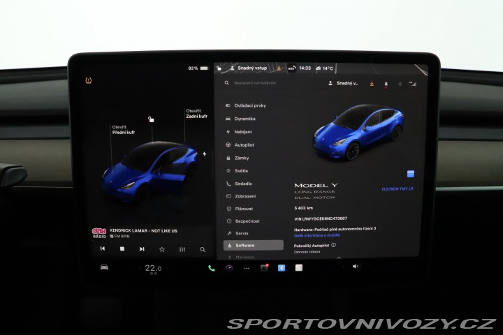 Tesla Model Y Long Range AWD 79kWh 2022