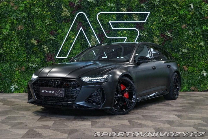 Audi RS6 PERFORMANCE*CERAMIC*ZÁRUK 2024