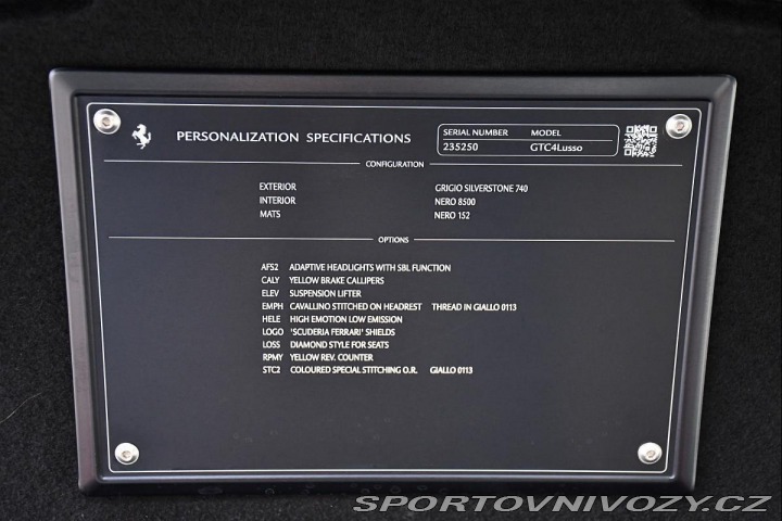 Ferrari GTC4Lusso V12 DCT P-DISPLAY LIFT 14 2018