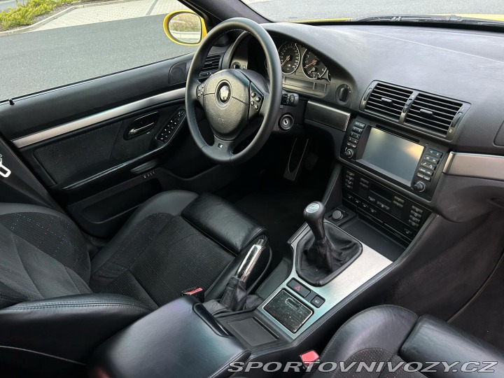 BMW M5 e39 Dakar yellow 2 2000