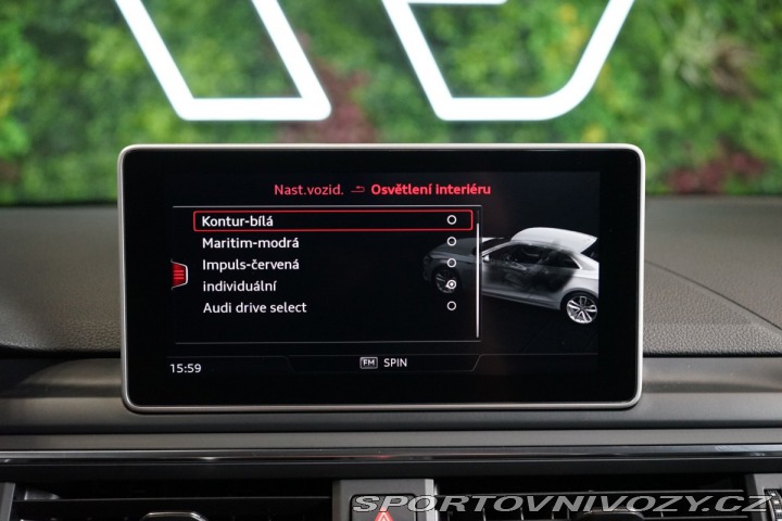 Audi A5 Coupe Kamera ACC Tažné 2017