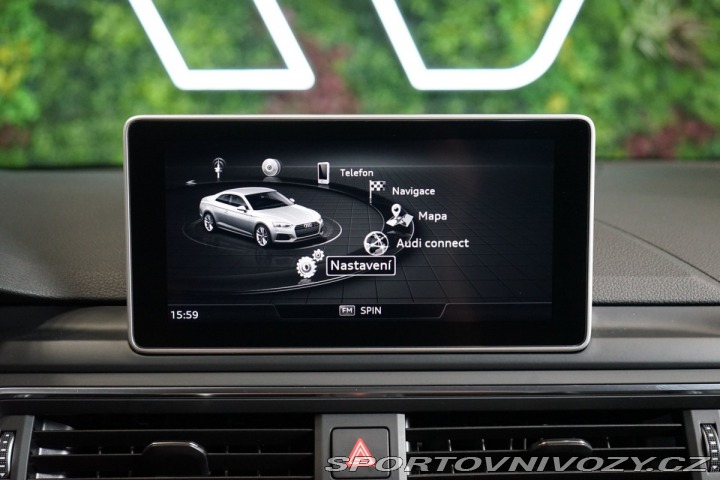 Audi A5 Coupe Kamera ACC Tažné 2017
