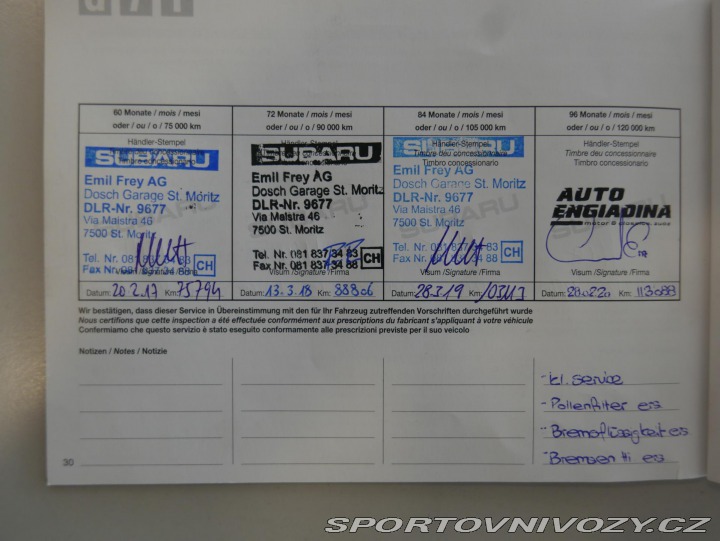 Subaru Ostatní modely Outback 3,6R AWD Automat REZERVAC 2011