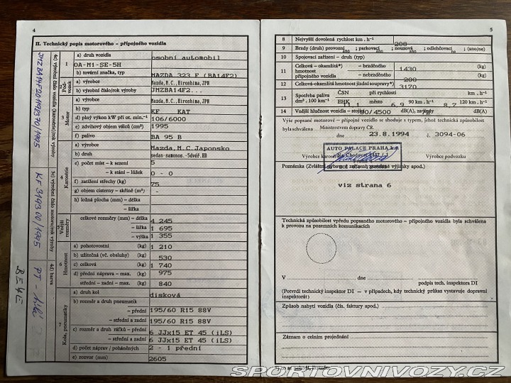 Mazda 323 F 1994