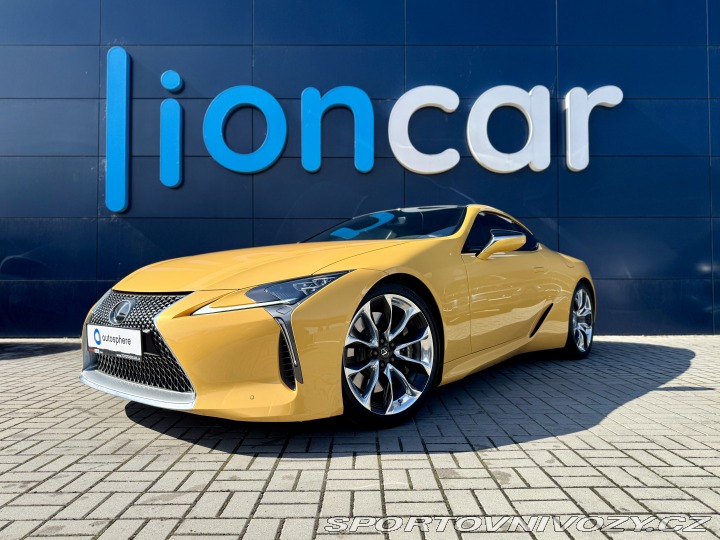 Lexus LC 5.0, V8, SPORT, ČR 2021