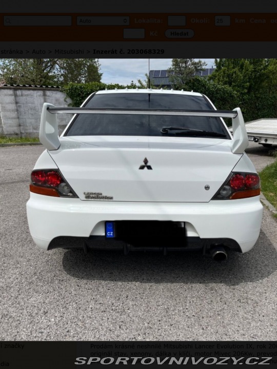 Mitsubishi Lancer EVO Lancer Evolution IX 2005
