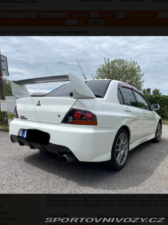 Mitsubishi Lancer EVO Lancer Evolution IX 2005