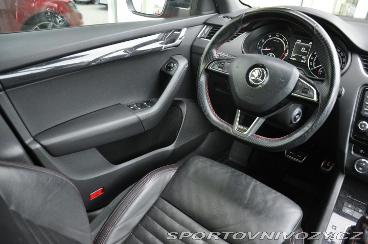 Škoda Octavia RS RS 2,0TSi ČR WEBASTO PANO 2015
