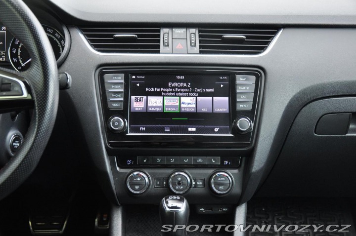 Škoda Octavia RS RS 2,0TSi ČR WEBASTO PANO 2015