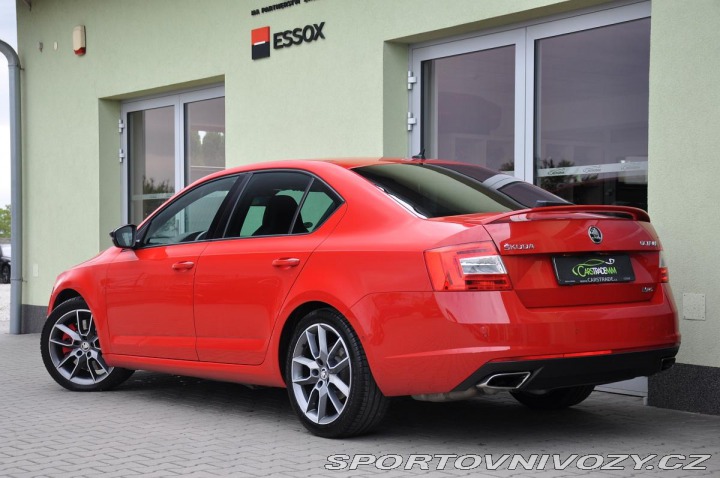 Škoda Octavia RS RS 2,0TSi ČR WEBASTO PANO 2015