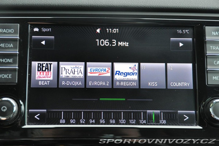 Škoda Octavia RS RS 2,0TSi ČR WEBASTO PANO 2015