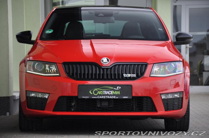 Škoda Octavia RS RS 2,0TSi ČR WEBASTO PANO 2015