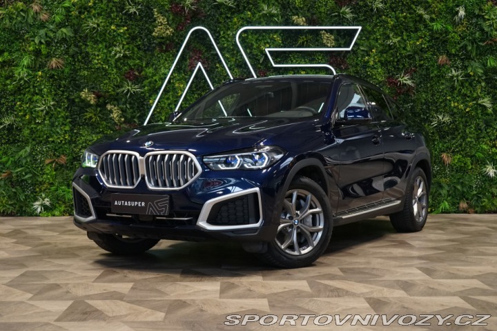 BMW X6 40d xDRIVE*LASER*TAŽNÉ*36 2021