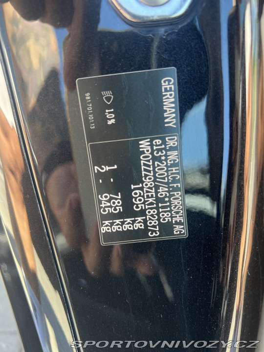 Porsche Cayman Cayman S 3.4 2013