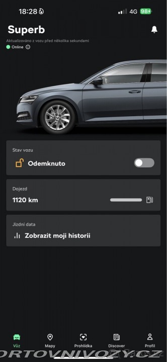 Škoda Superb 2,0 tdi 110kw DSG 2019