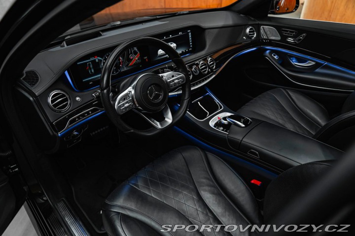Mercedes-Benz S 4Matic L, Masáže, Nočné v 2019