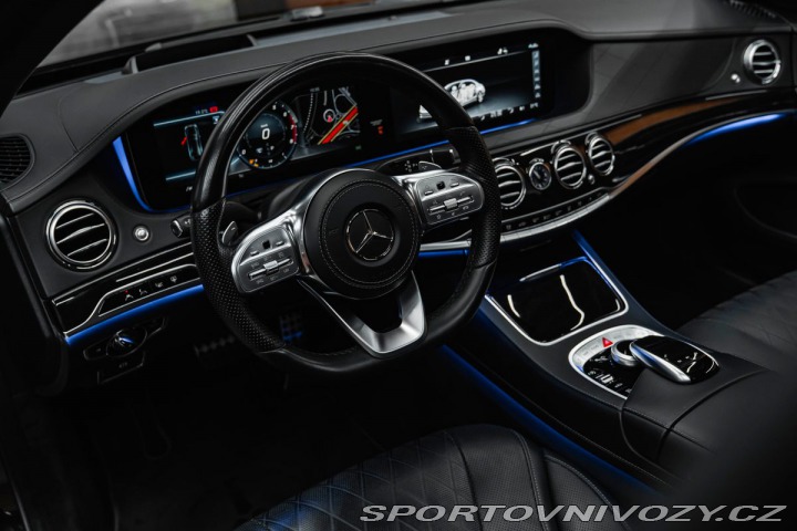Mercedes-Benz S 4Matic L, Masáže, Nočné v 2019