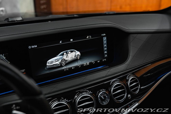 Mercedes-Benz S 4Matic L, Masáže, Nočné v 2019