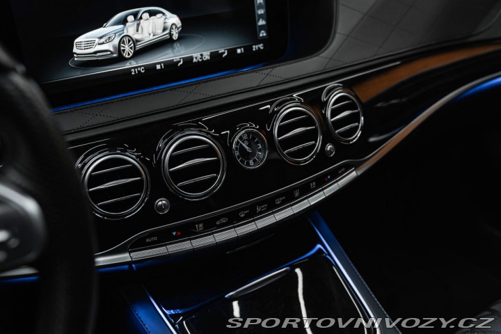 Mercedes-Benz S 4Matic L, Masáže, Nočné v 2019