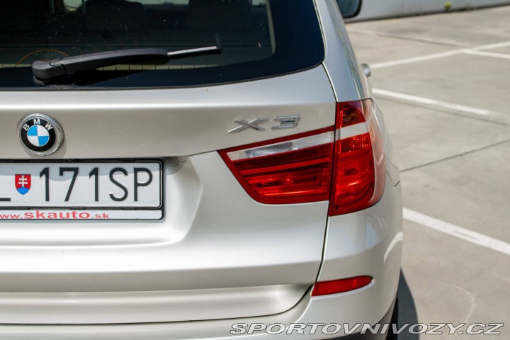 BMW X3 / 35d/ xDrive/ 360 stup. 2011