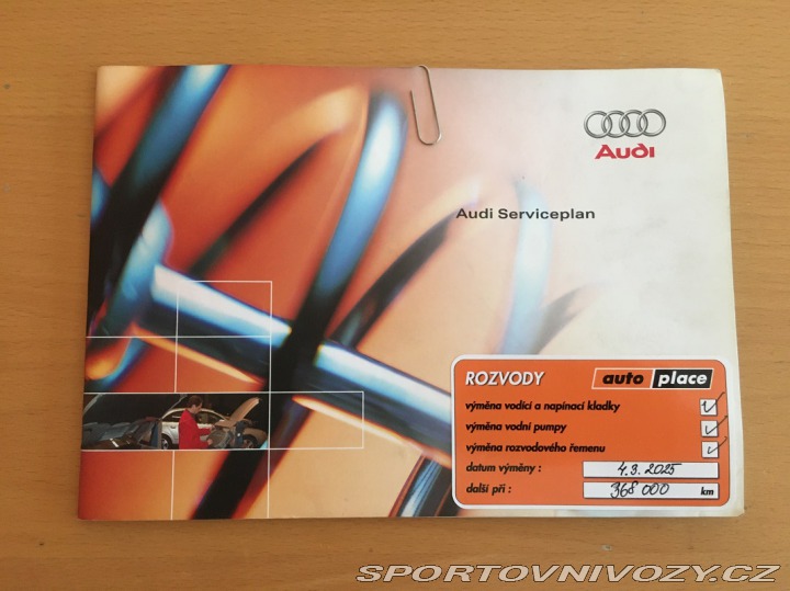 Audi A4 3.0i V6 AUT-REZERVACE 2001