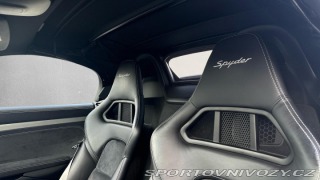 Porsche Boxster Spyder 2020