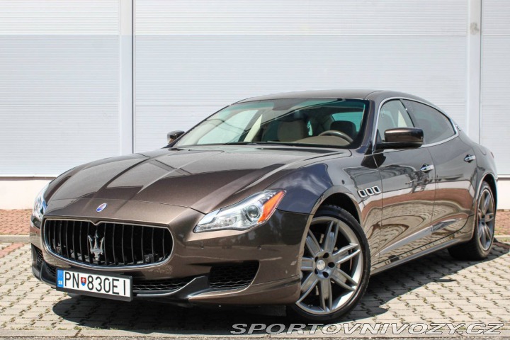 Maserati Quattroporte S Q4 / AJ NA SPLÁTKY / P 2014