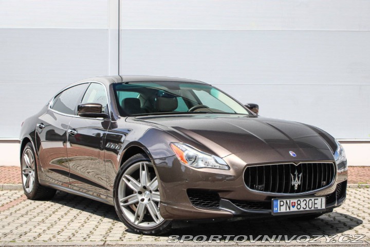 Maserati Quattroporte S Q4 / AJ NA SPLÁTKY / P 2014