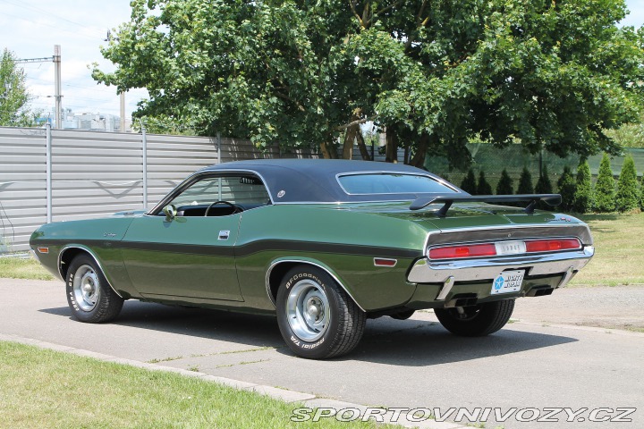 Dodge Challenger R/T SE 383 V8, manuál 1970