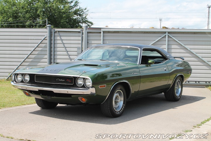 Dodge Challenger R/T SE 383 V8, manuál 1970
