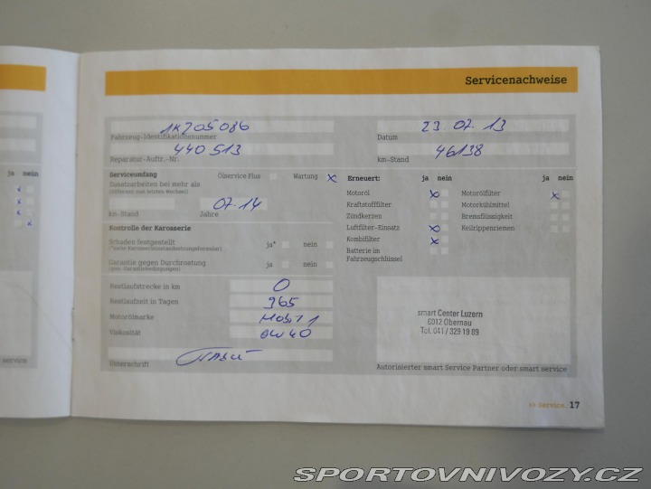 Smart Fortwo 0,8 cdi Cabrio REZERVACE 2008