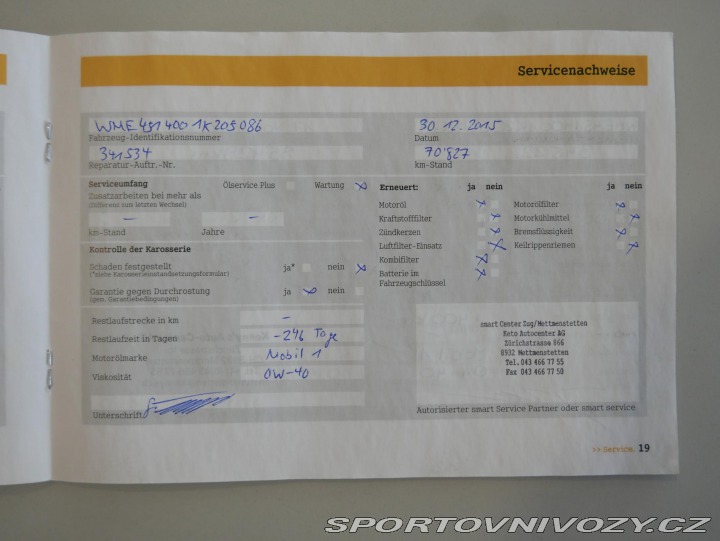 Smart Fortwo 0,8 cdi Cabrio REZERVACE 2008
