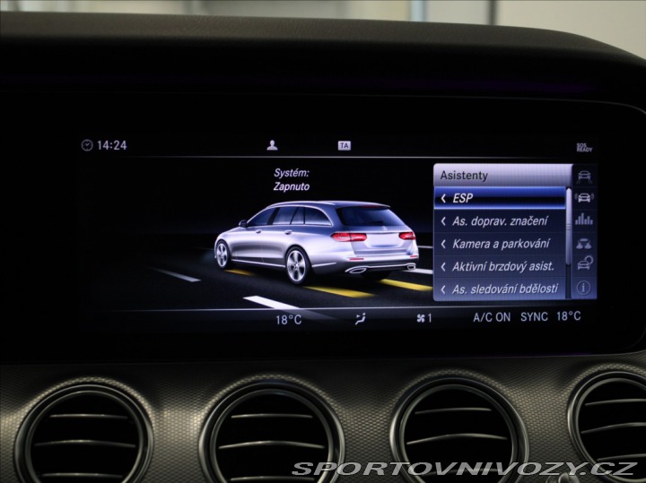Mercedes-Benz E 3,5 400 4M Vzduch Head-UP 2017