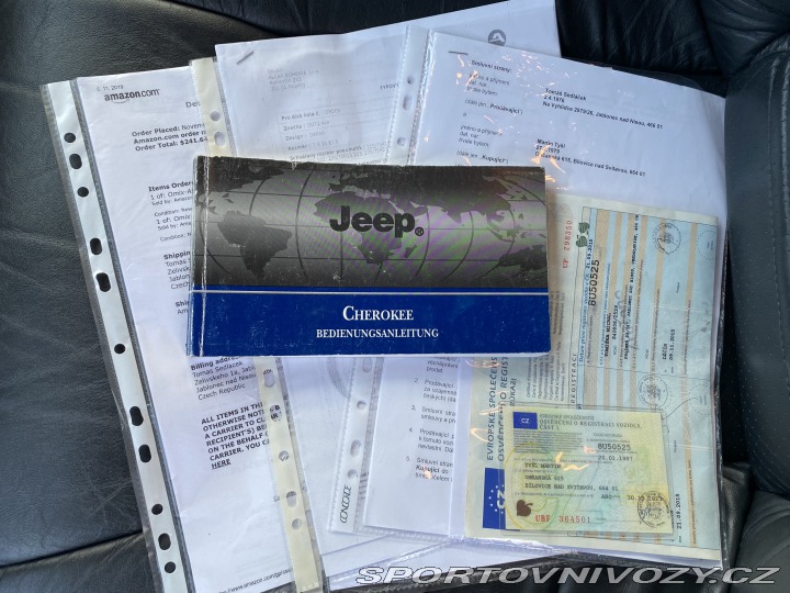 Ostatní značky Ostatní modely Jeep Cherokee 4.0i AUT 1997