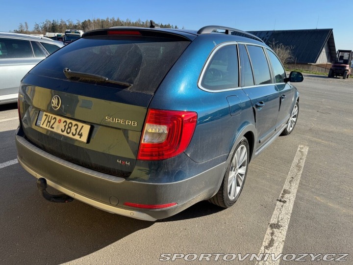 Škoda Superb 2,0 II SCOUT 4x4 2014