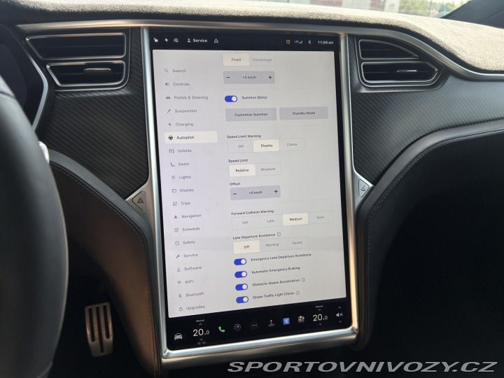 Tesla Model X P100D Ludicrous, autopilo 2017