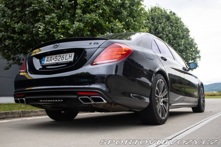 Mercedes-Benz S S63 AMG /AJ NA SPLÁTKY/ 2016