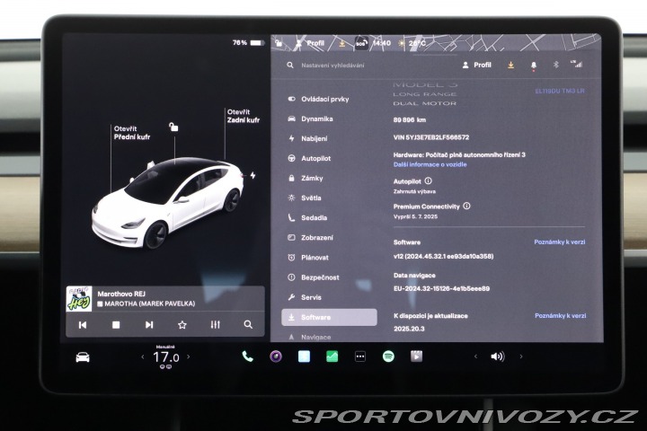 Tesla Model 3 Long Range 4WD 78kWh 2019