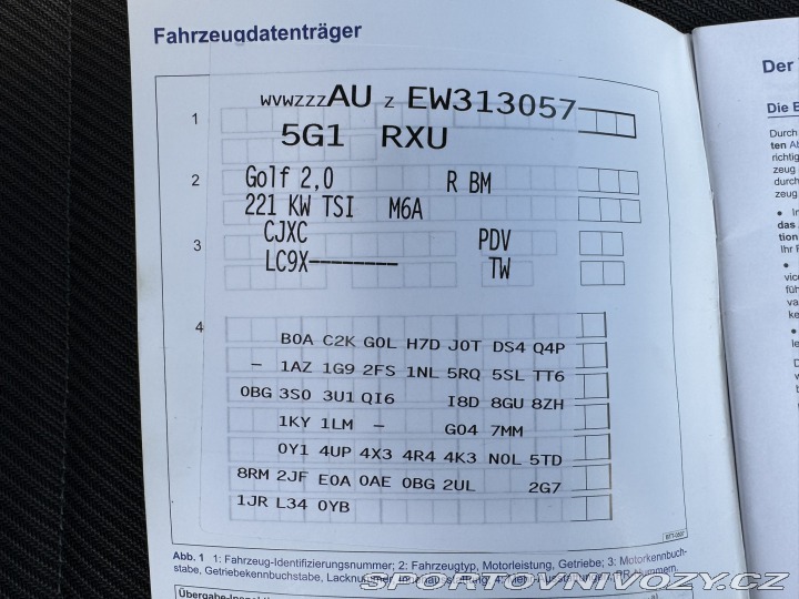 Volkswagen Golf R 4X4 MANUÁL 2,0TSI 221KW 2014