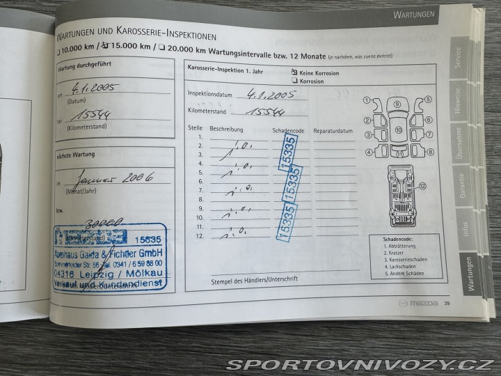 Mazda MX-5 NB FL 1,8 107 KW SPORTIVE 2002