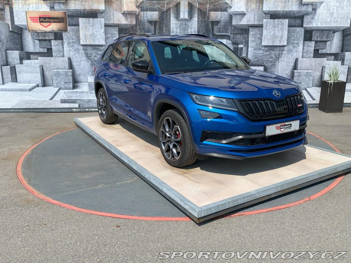 Škoda Kodiaq RS RS, 1.MAJ, GARÁŽOVÁNO, DP 2019