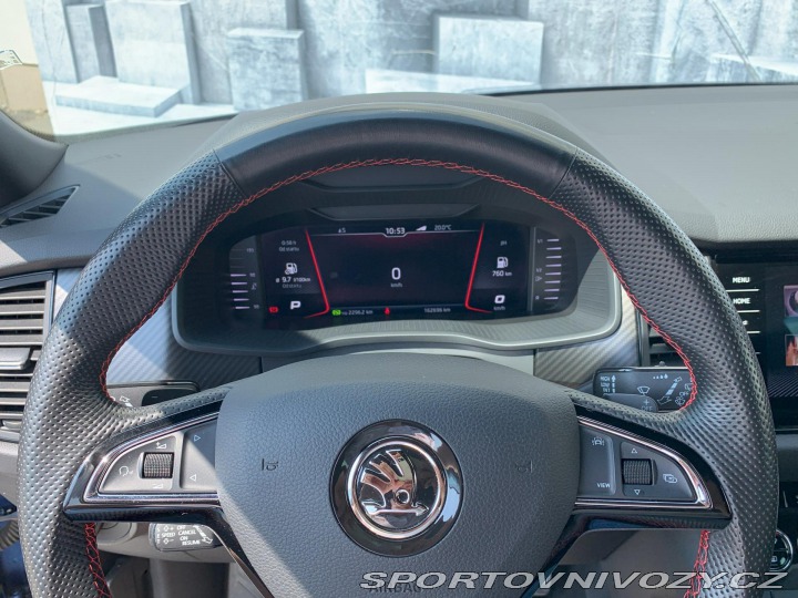 Škoda Kodiaq RS RS, 1.MAJ, GARÁŽOVÁNO, DP 2019