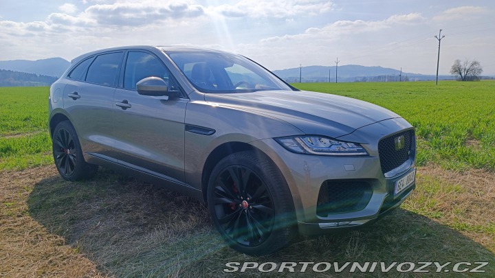 Jaguar F-Pace S 30d, původ ČR, 300ps, 2019