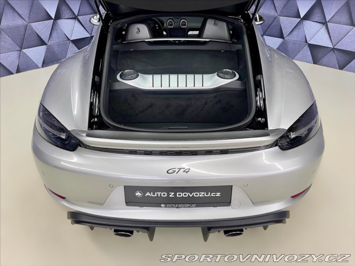 Porsche Cayman GT4, WRAP, CARBON KŘÍDLO, 2020