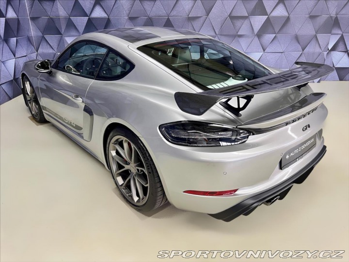 Porsche Cayman GT4, WRAP, CARBON KŘÍDLO, 2020