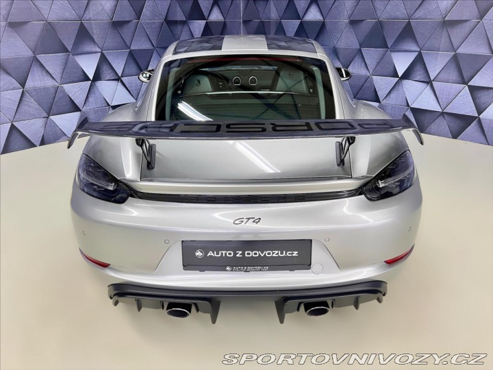 Porsche Cayman GT4, WRAP, CARBON KŘÍDLO, 2020