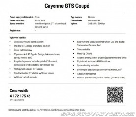 Porsche Cayenne GTS Coupé 2025