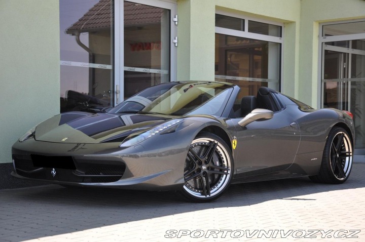 Ferrari 458 SPIDER CARBON LIFT TOP ST 2012