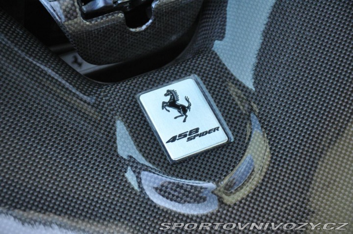 Ferrari 458 SPIDER CARBON LIFT TOP ST 2012