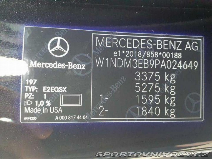 Mercedes-Benz Ostatní modely EQS 500 4MATIC SUV - PŘIPRAVU 2024